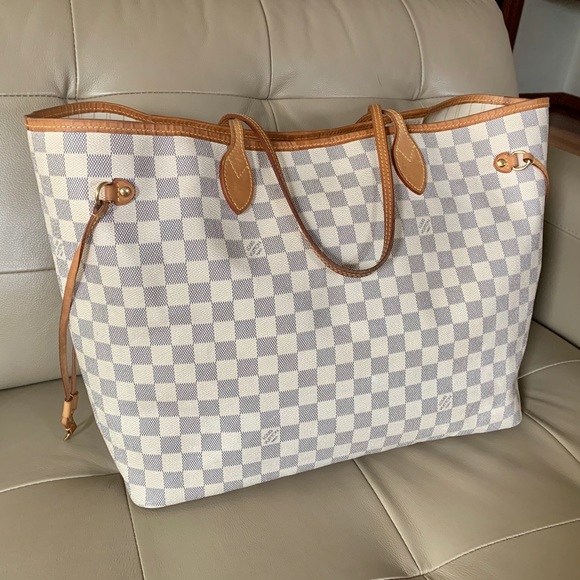 Louis Vuitton Handbags - Louis Vuitton Neverfull GM Damier Azur